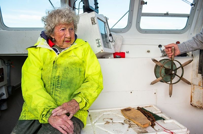 Virginia Oliver 101 year old woman still hauling lobsters