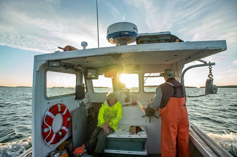 Virginia Oliver 101 year old woman still hauling lobsters