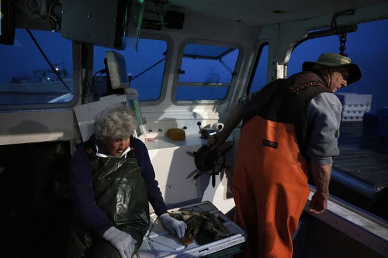 Virginia Oliver 101 year old woman still hauling lobsters