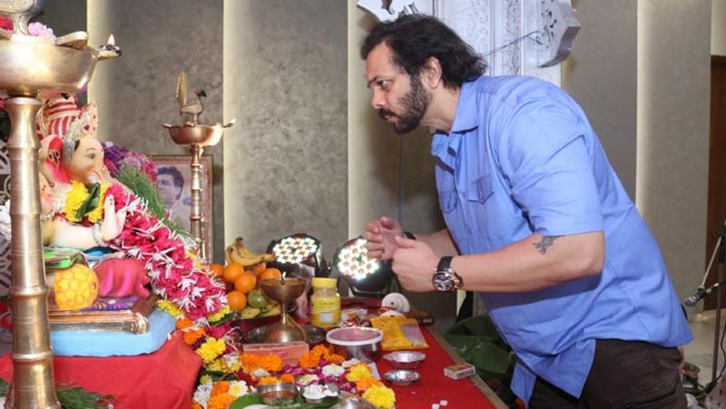 Urvashi Rautela spotted at T series office For ganpati darshan