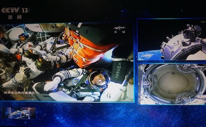Chinese astronauts land safely after 90 days