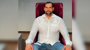 Former WWE superstar The Great Khali will be one of the guests for the Cricket World Cup in Today ENG vs NZ match at Ahmedabad rsk Former WWE superstar The Great Khali will be one of the guests for the Cricket World Cup in Today ENG vs NZ match at Ahmedabad rsk