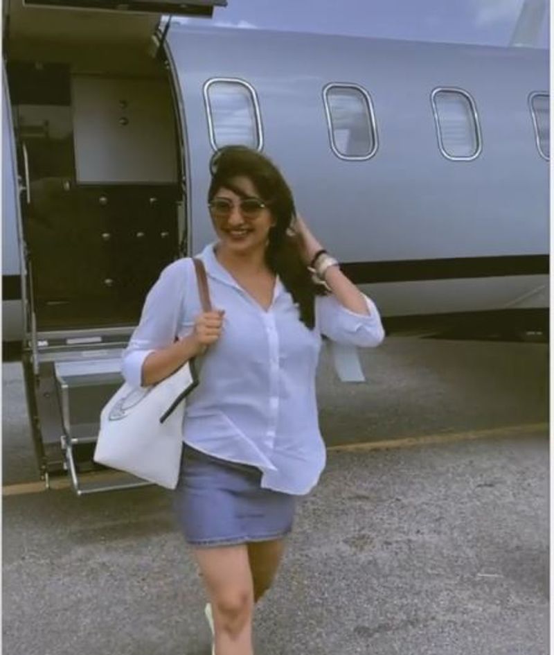 SIIMA Awards 2021 Sandalwood Actress Rachita ram in Hyderabad mah