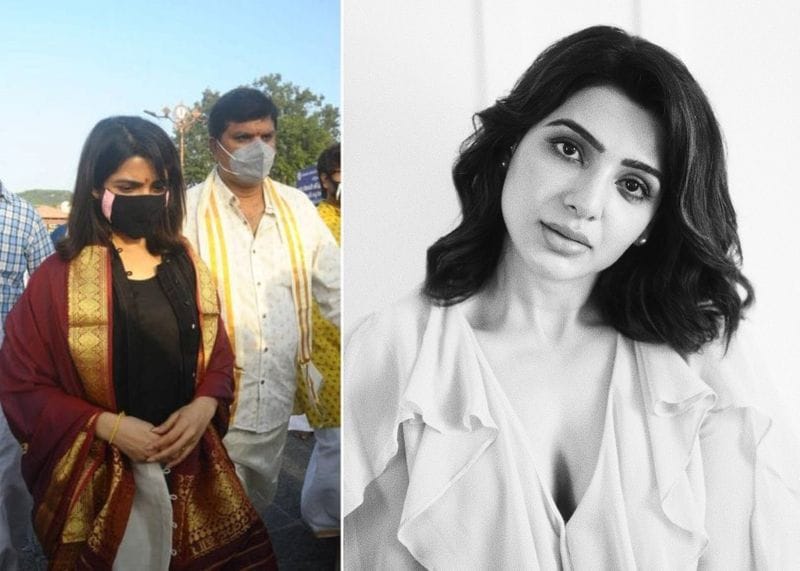 samantha sudden visit to tirupathi tirumala fires on media for asking rumors