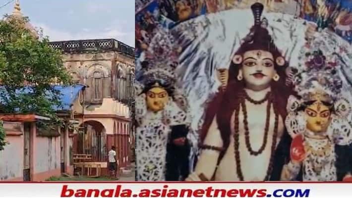 Goddess Durga is worshiped in a different form in the 250 year old Dey family of Burdwan RTB Goddess Durga is worshiped in a different form in the 250 year old Dey family of Burdwan RTB