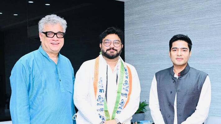 West Bengal politics Sitting Mp Former Union Minister Babul Supriyo joined ruling Trinamool Congress ckm West Bengal politics Sitting Mp Former Union Minister Babul Supriyo joined ruling Trinamool Congress ckm