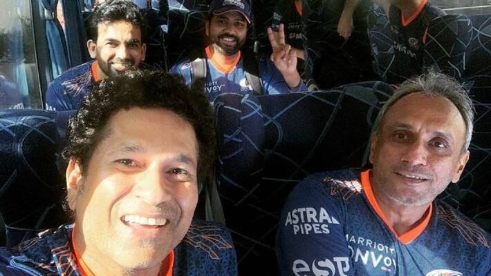 Sachin Tendulkar joins Mumbai Indians camp after 2 years Sachin Tendulkar joins Mumbai Indians camp after 2 years