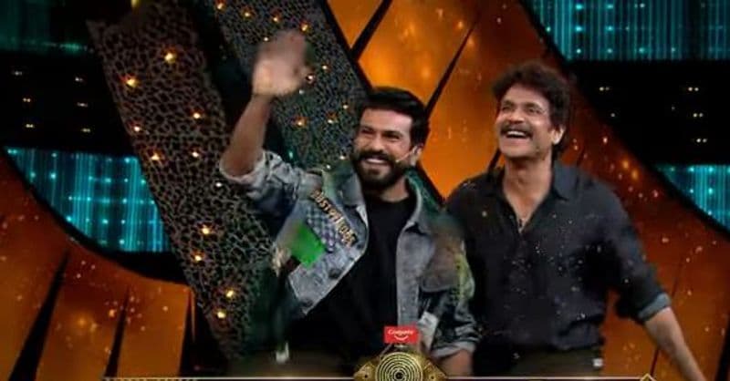 ram charan surprise to biggboss5 punches on hamida shanmukh and nag warning to housemates