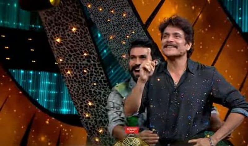ram charan surprise to biggboss5 punches on hamida shanmukh and nag warning to housemates