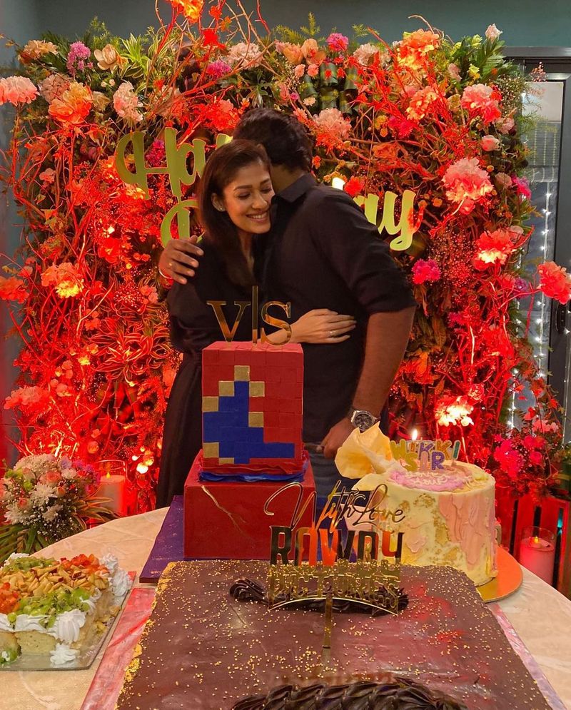 nayanathara surprise to lover vignesh shivan on his birthday special