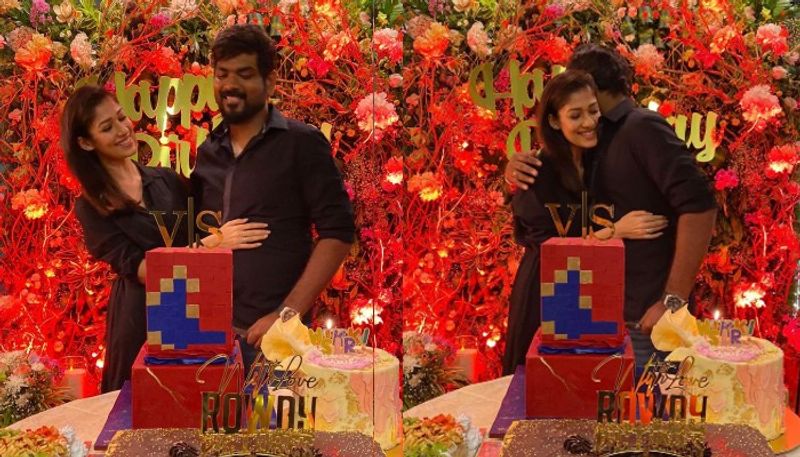 nayanathara surprise to lover vignesh shivan on his birthday special