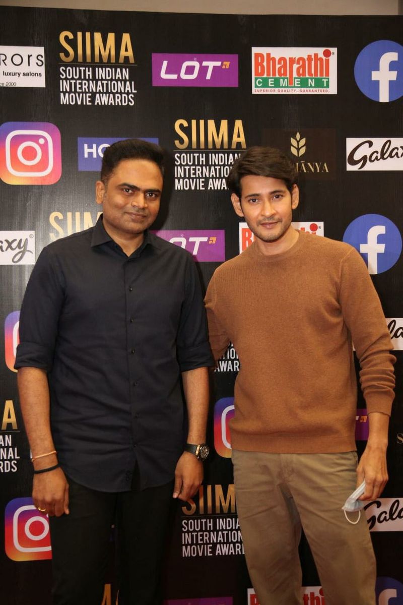 mahesh vamshi paidypalli faria abdulla nivin pauly hulchul in siima 2021 event