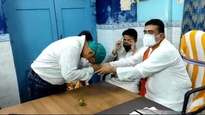 Suvendu Adhikari criticized for some viral video of a hospital in Purba Medinipur bmm Suvendu Adhikari criticized for some viral video of a hospital in Purba Medinipur bmm
