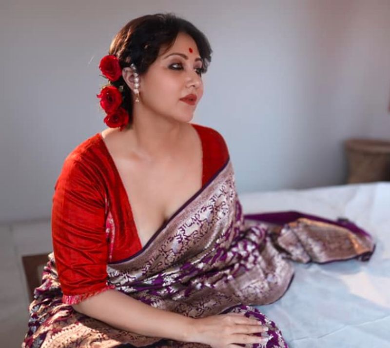 swastika mukherjee new look on saree break attention of internet bjc