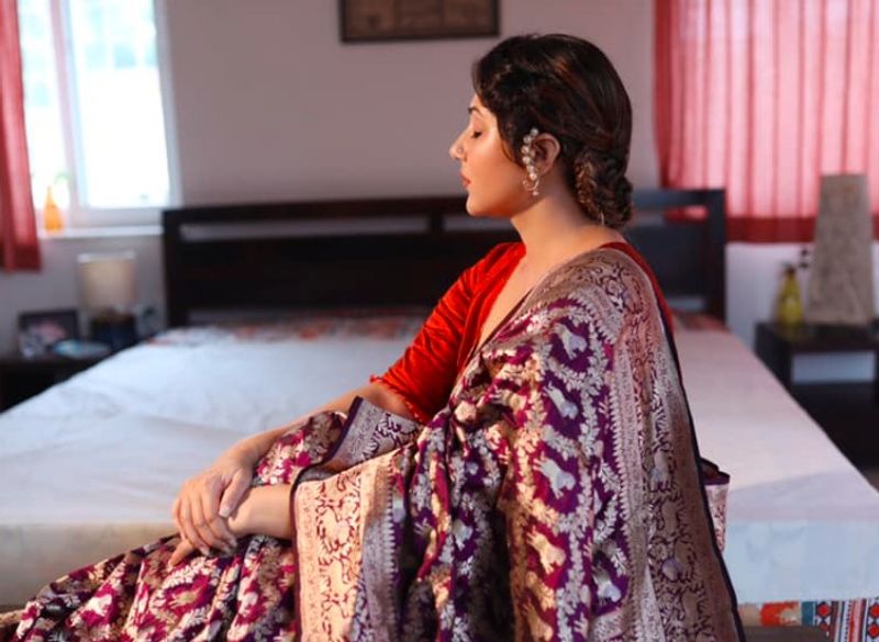 swastika mukherjee new look on saree break attention of internet bjc