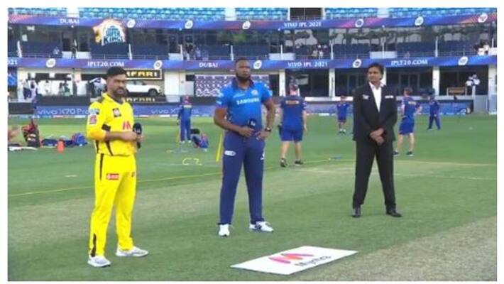 CSK captain MS Dhoni won the toss and decided to bat first against mi in 2nd leg of IPL 2021 at uae spb CSK captain MS Dhoni won the toss and decided to bat first against mi in 2nd leg of IPL 2021 at uae spb