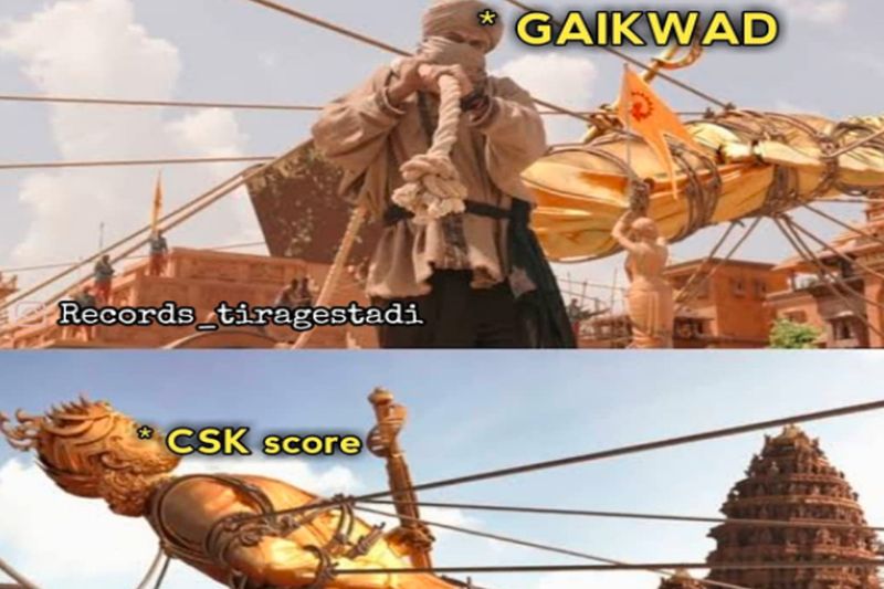 ipl 2021 csk vs mi ms Dhoni trended in social media after taking DRS