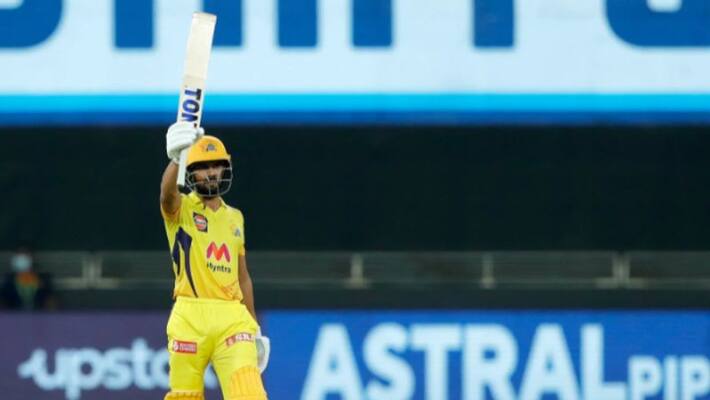 IPL 2021 Match 47 RR vs CSK Ruturaj Gaikwad fire ton helps Chennai Super Kings to set big total IPL 2021 Match 47 RR vs CSK Ruturaj Gaikwad fire ton helps Chennai Super Kings to set big total