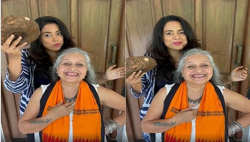 Sameera Reddy And Mom-In-Law Get Cooking With Two Yummy Recipes