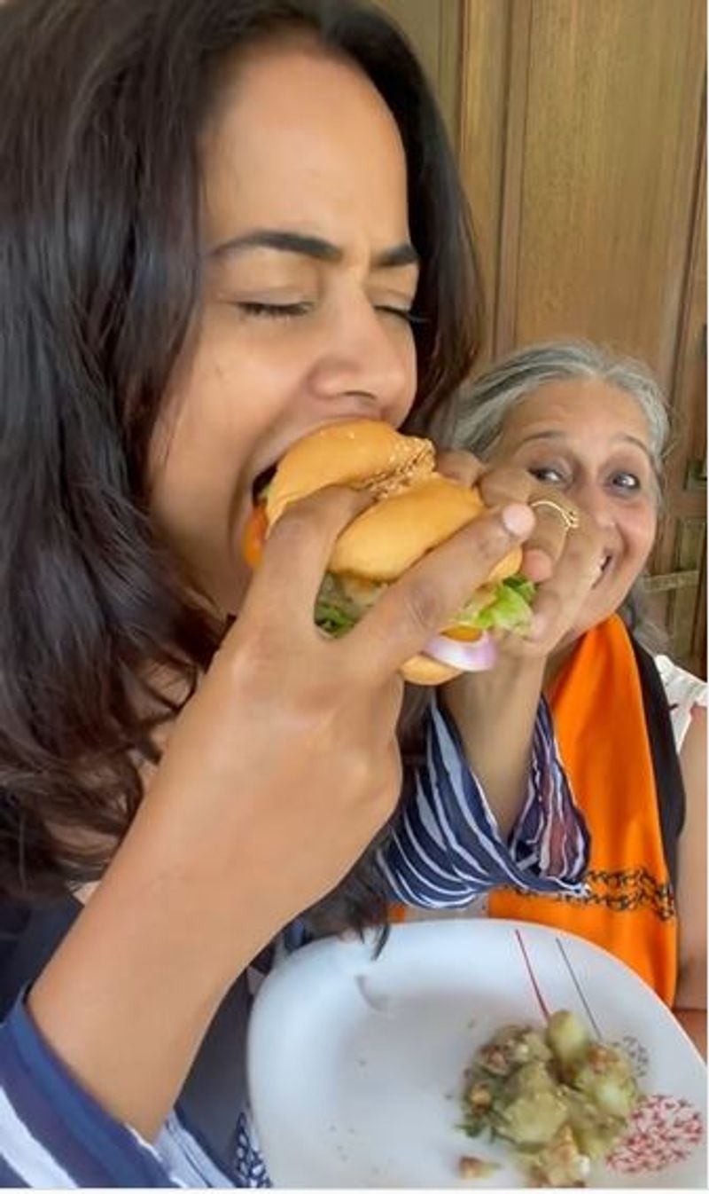 Sameera Reddy And Mom-In-Law Get Cooking With Two Yummy Recipes