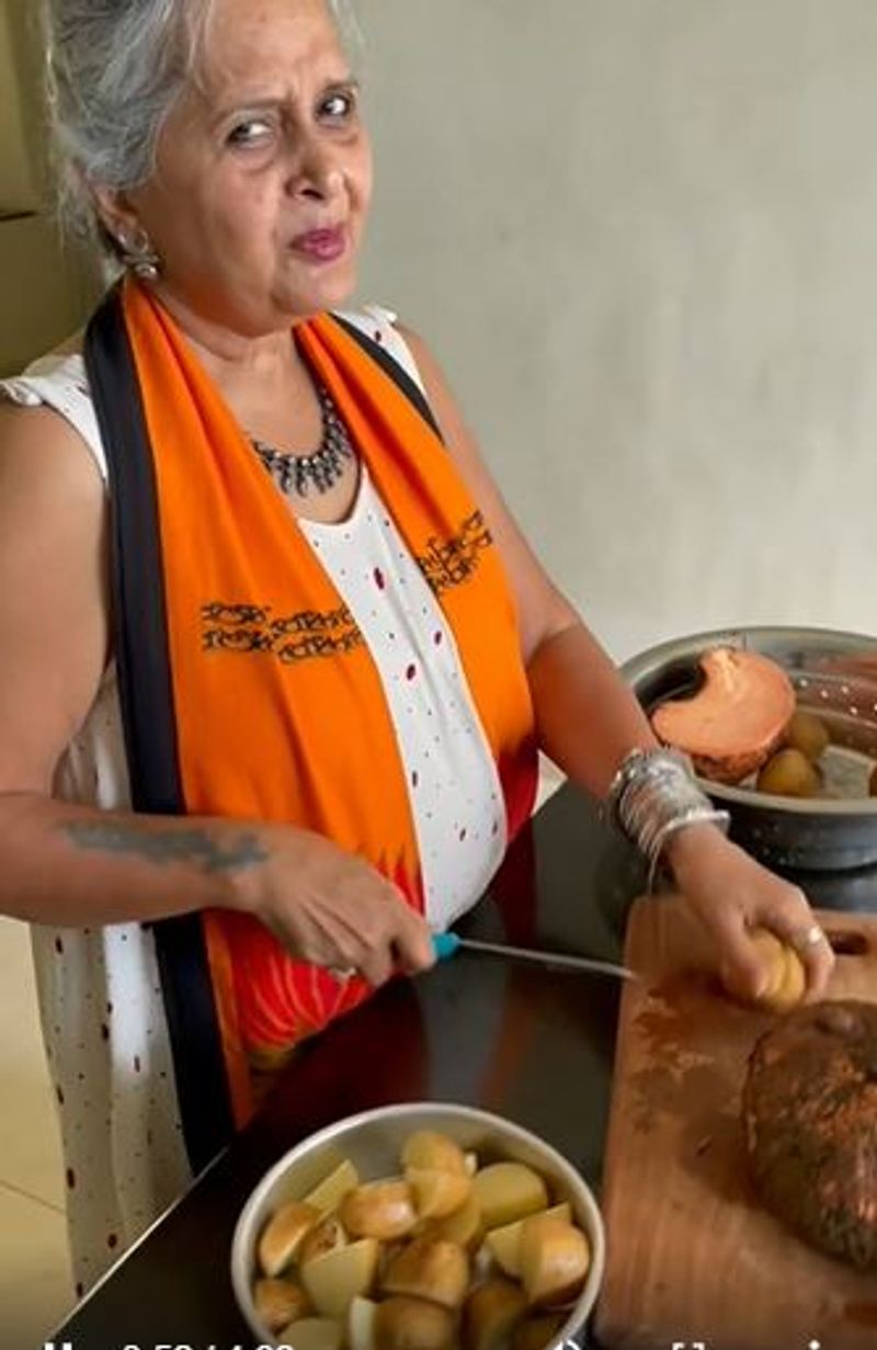 Sameera Reddy And Mom-In-Law Get Cooking With Two Yummy Recipes