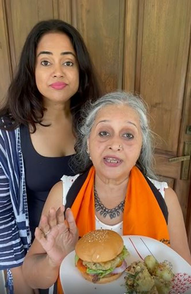 Sameera Reddy And Mom-In-Law Get Cooking With Two Yummy Recipes