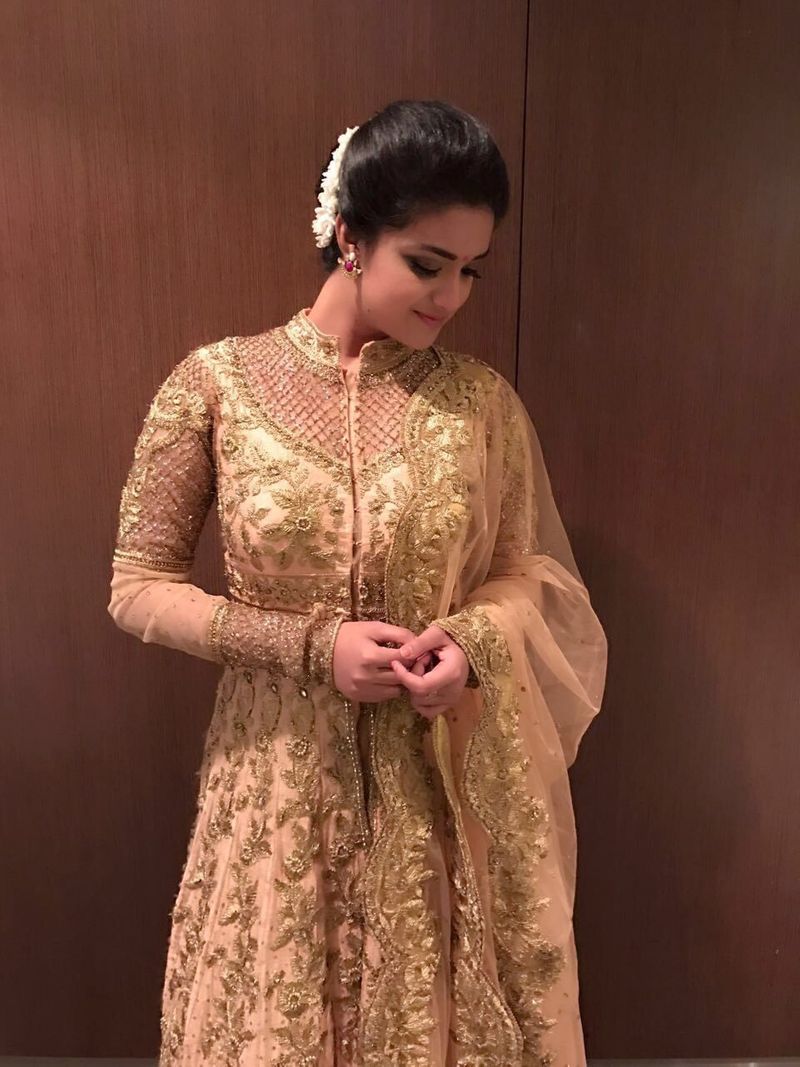 keerthy suresh latest stunning photos her hot look never before trending