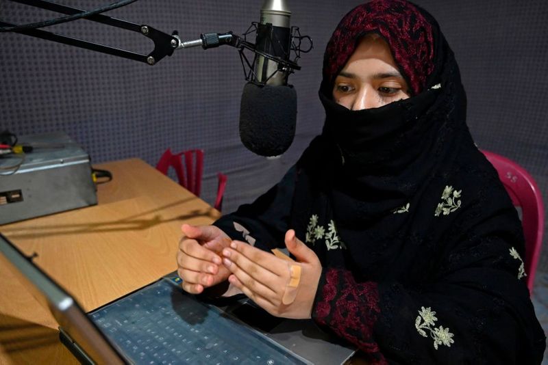 Women protests against Taliban in kabul