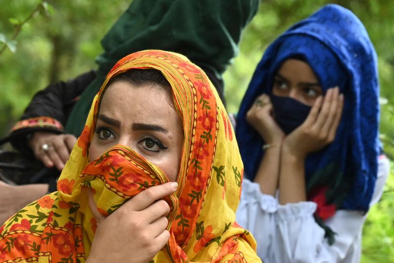 Women protests against Taliban in kabul