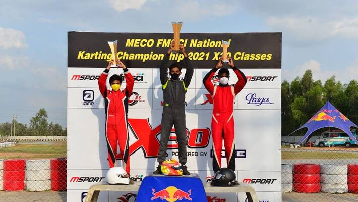 Bengaluru racers swept all 3 titles on Meco FMSCI National karting championship ckm Bengaluru racers swept all 3 titles on Meco FMSCI National karting championship ckm