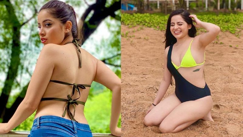 urfi javed first appeared in bra then unbuttoned pants and now shares photo in black bralette pants