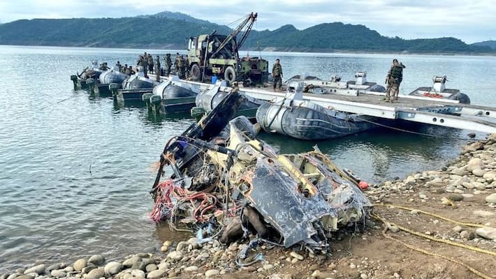 Pathankot Ranjit Sagar Dam Army Helicopter crash 2nd pilot body found after 76 days ckm Pathankot Ranjit Sagar Dam Army Helicopter crash 2nd pilot body found after 76 days ckm