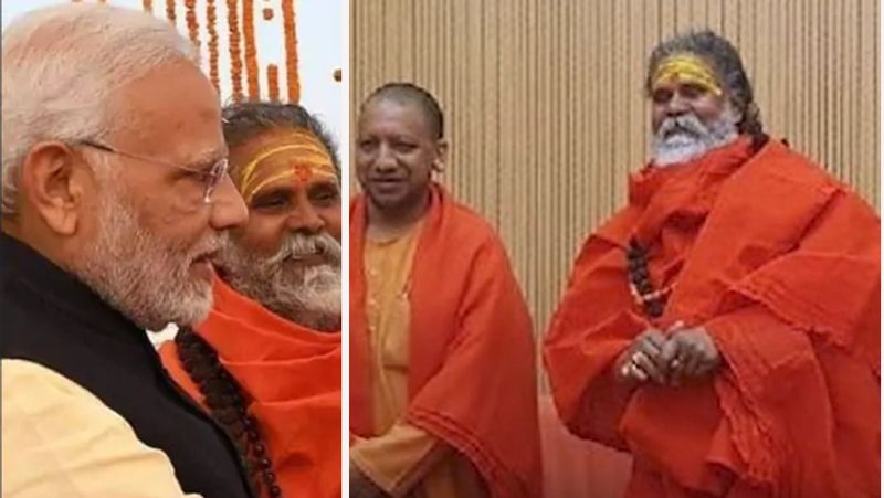 Mahant Narendra Giri death, from Pm Modi to Yogi Adityanath see his political connections