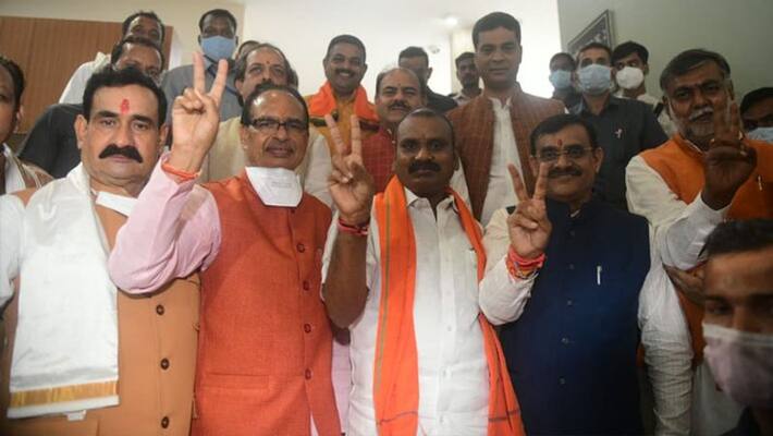 Madhya Pradesh Union Minister of State Murugan files nomination for Rajya Sabha elections Madhya Pradesh Union Minister of State Murugan files nomination for Rajya Sabha elections