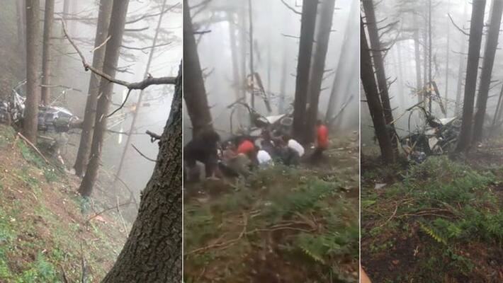 Helicopter force-lands near Patnitop area in Udhampur, says Indian Army bpsb Helicopter force-lands near Patnitop area in Udhampur, says Indian Army bpsb