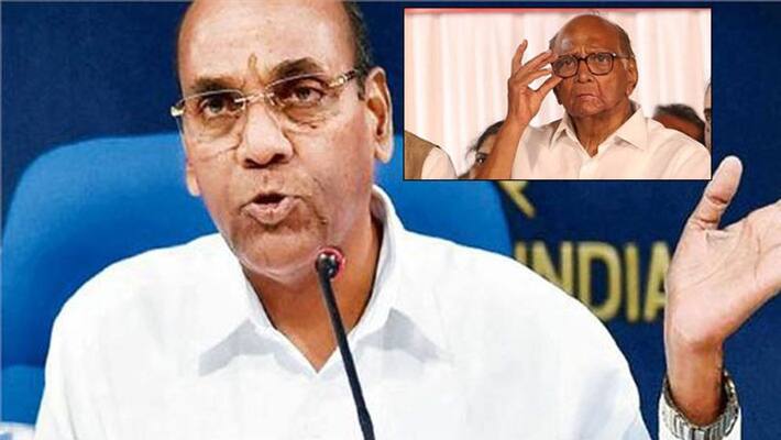 Backstabber Sharad Pawar cant be our guru, shivsena Sena leader Anant Geete statement Backstabber Sharad Pawar cant be our guru, shivsena Sena leader Anant Geete statement