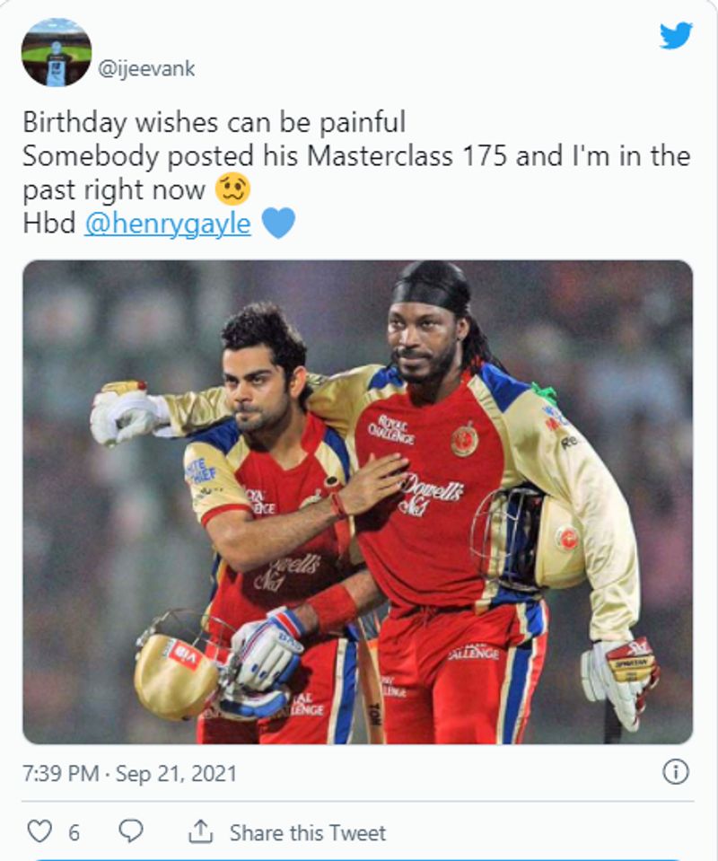 IPL 2021 PBKS vs RR match Fans cant accept Punjab Kings Decision of dropping Chris Gayle on his 42th birthday