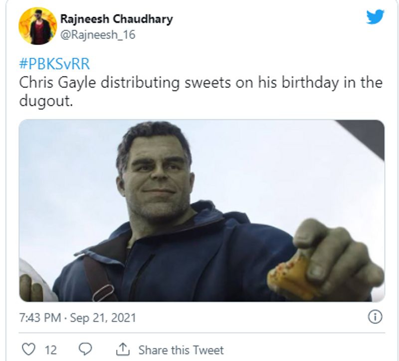 IPL 2021 PBKS vs RR match Fans cant accept Punjab Kings Decision of dropping Chris Gayle on his 42th birthday