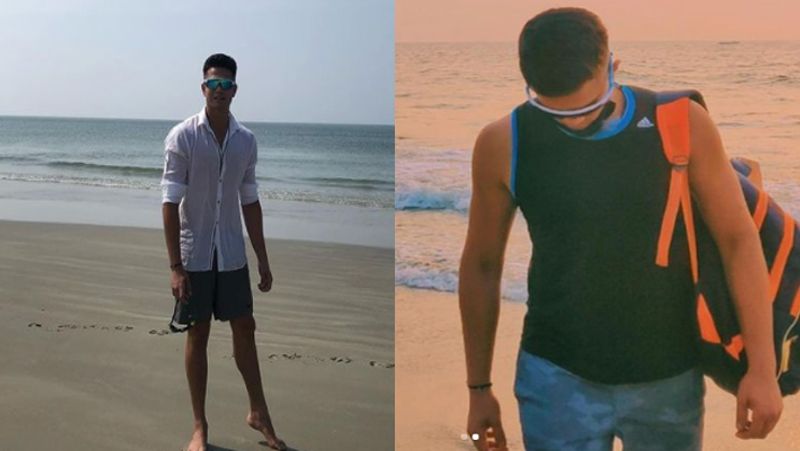 IPL 2021, Sachin Tendulkar shares selfie with son arjun tendulkar and mumbai indians cricketers spb