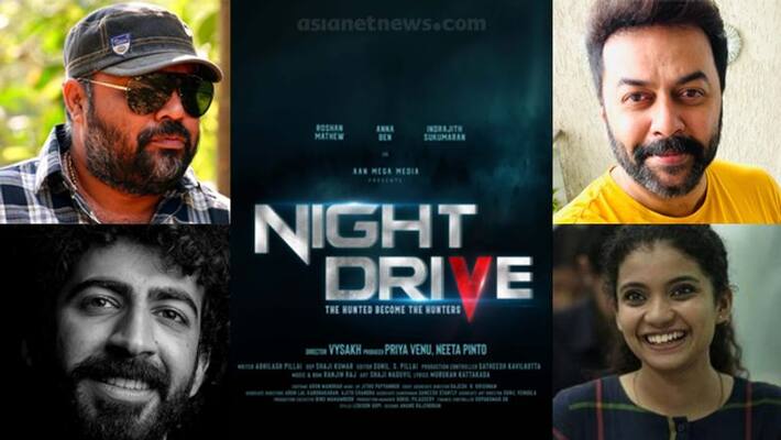 Vysakh Night drive film start rolling Vysakh Night drive film start rolling