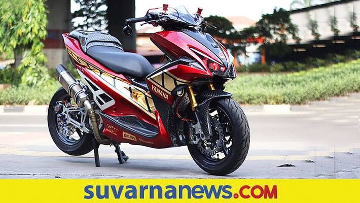 Yamaha Aerox 155 Scooter launched to Indian Market Yamaha Aerox 155 Scooter launched to Indian Market