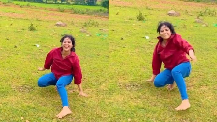 Artist Srinda share her video in instagram Artist Srinda share her video in instagram