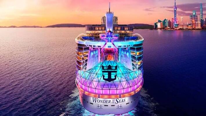 largest cruise ship in the world Wonder Of The Seas set to sail for first time largest cruise ship in the world Wonder Of The Seas set to sail for first time