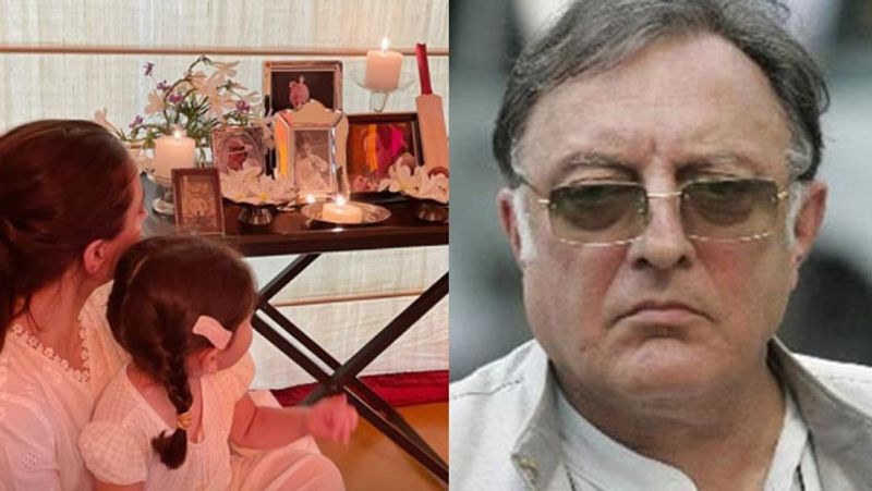 soha ali khan pray for father mansoor ali khan pataudi with mother Sharmila Tagore on his death anniversary