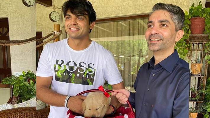 Abhinav Bindra Meets India Golden Man Neeraj Chopra Abhinav Bindra Meets India Golden Man Neeraj Chopra