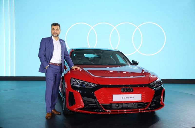 Audi India amps up electric vehicle drive with the launch of Indias first electric supercars