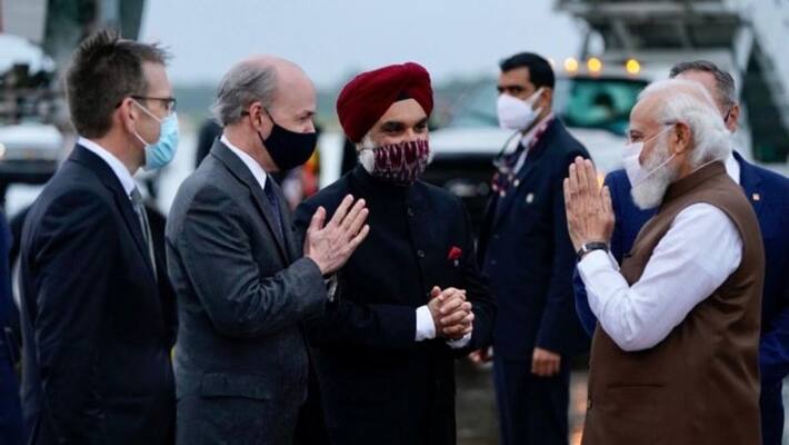 PM Modi US Visit PM On High Level Visit To US Arrives In Washington PM Modi US Visit PM On High Level Visit To US Arrives In Washington