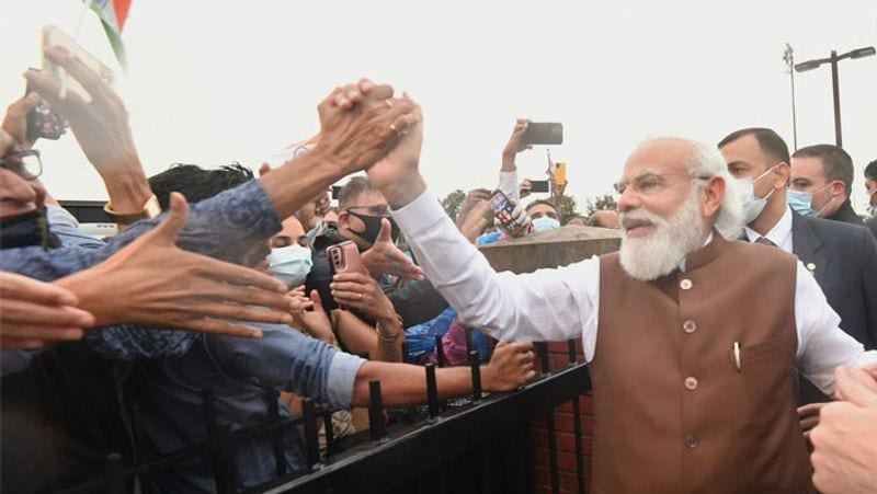 Prime Minister Narendra Modi US visit, Modi warmly welcomed in Washington