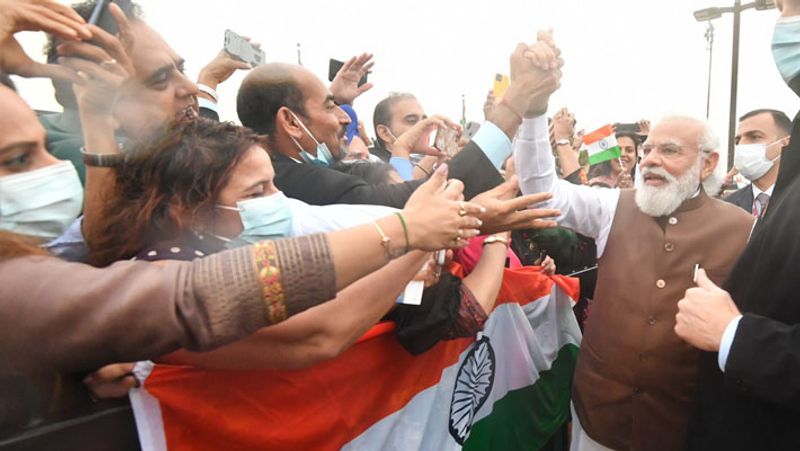 Prime Minister Narendra Modi US visit, Modi warmly welcomed in Washington