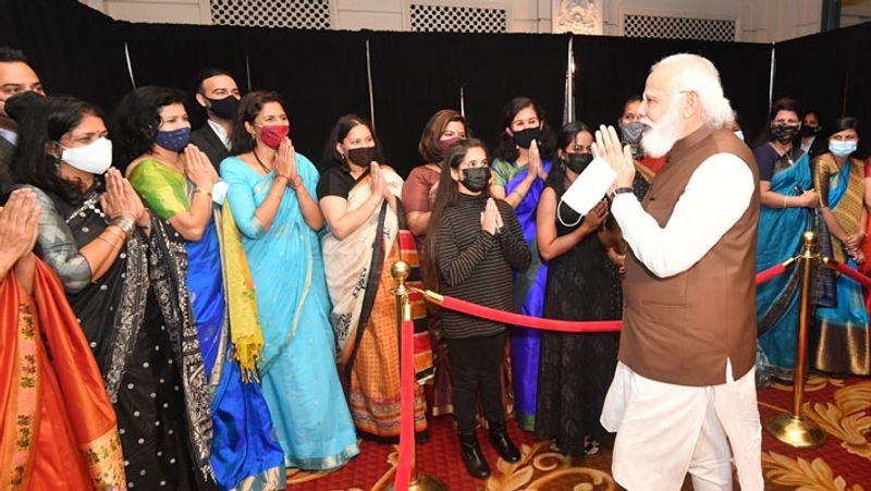 Prime Minister Narendra Modi US visit, Modi warmly welcomed in Washington